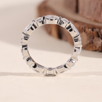The Laurel | Marquise and Round Lab Grown Diamond Band