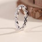 The Laurel | Marquise and Round Lab Grown Diamond Band