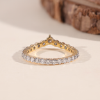 The Crest | Round Lab Grown Diamond Eternity Band