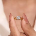 Round Cut Solitaire Engagement Ring