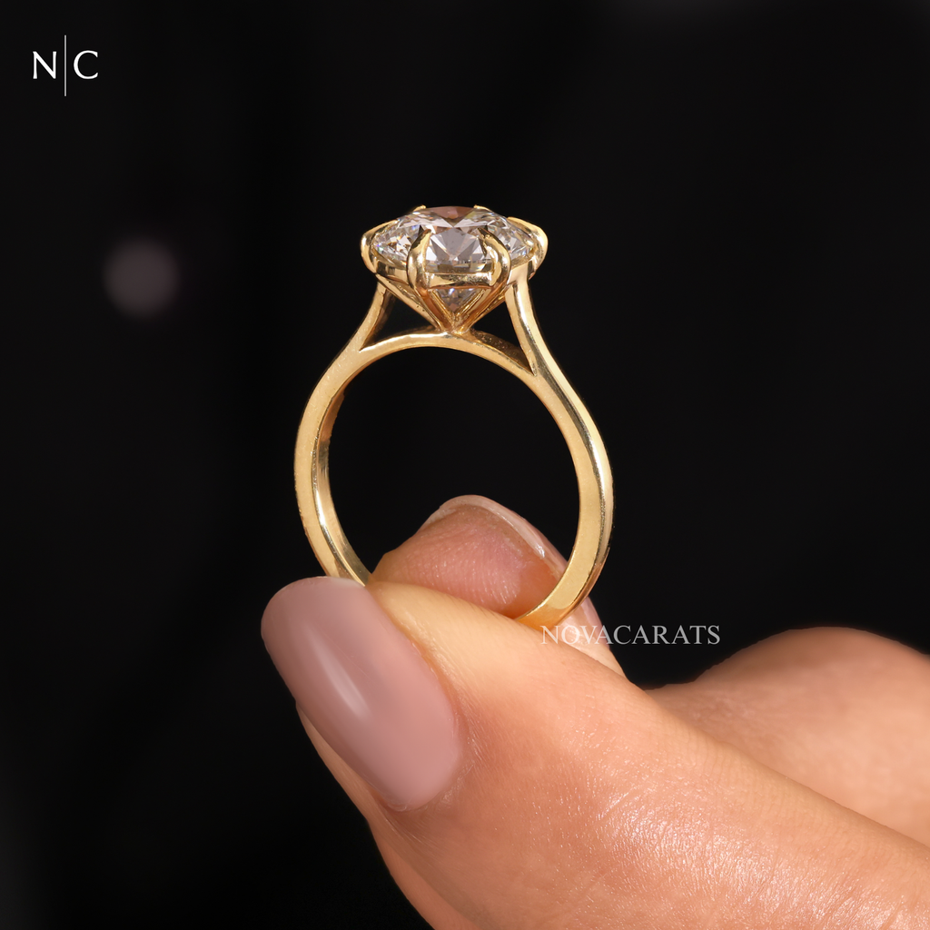 Round Cut Solitaire Engagement Ring