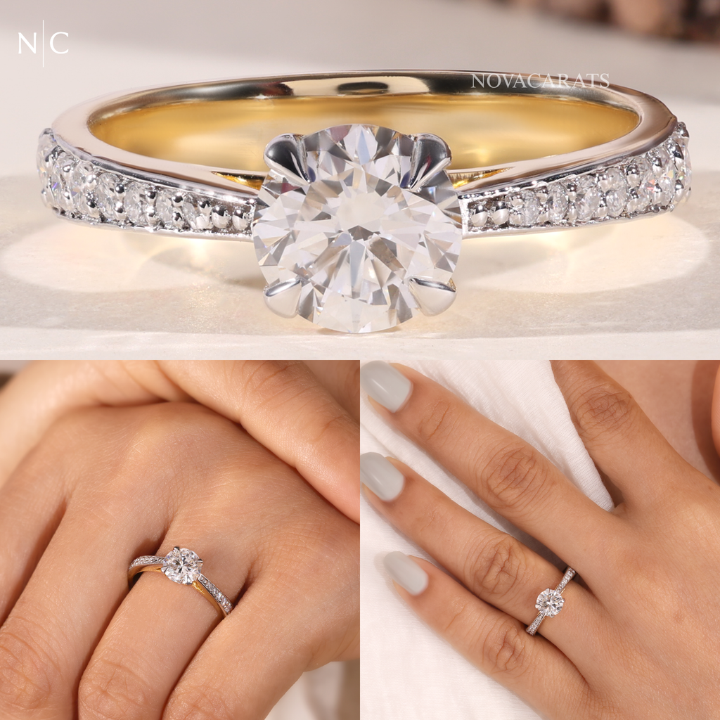 Round Cut Solitaire Engagement Ring