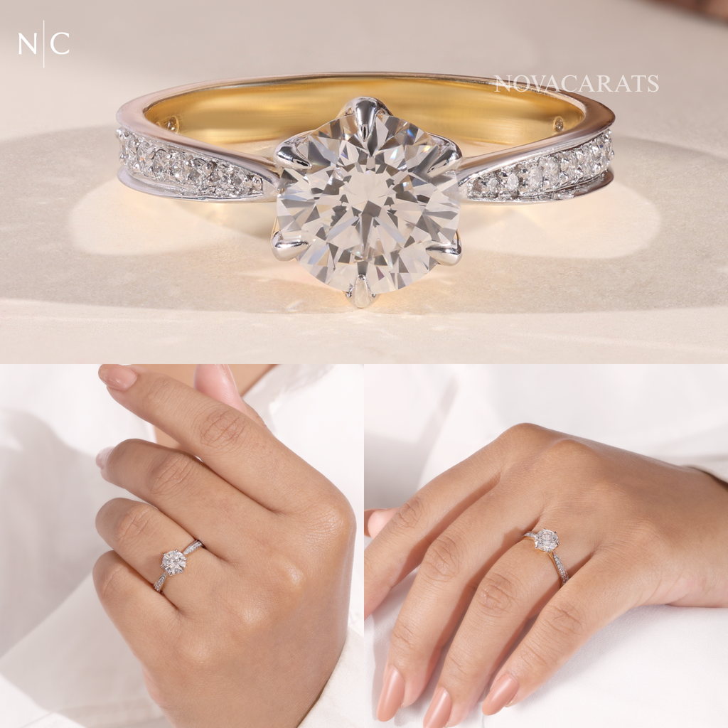 Round Cut Solitaire Engagement Ring