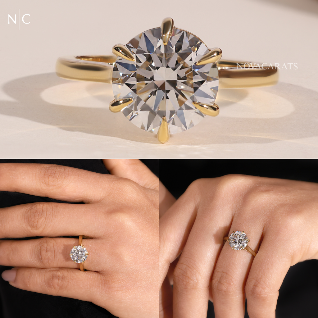 Round Cut Solitaire Engagement Ring