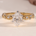 Oval Cut Vintage Milgrain Engagement Ring