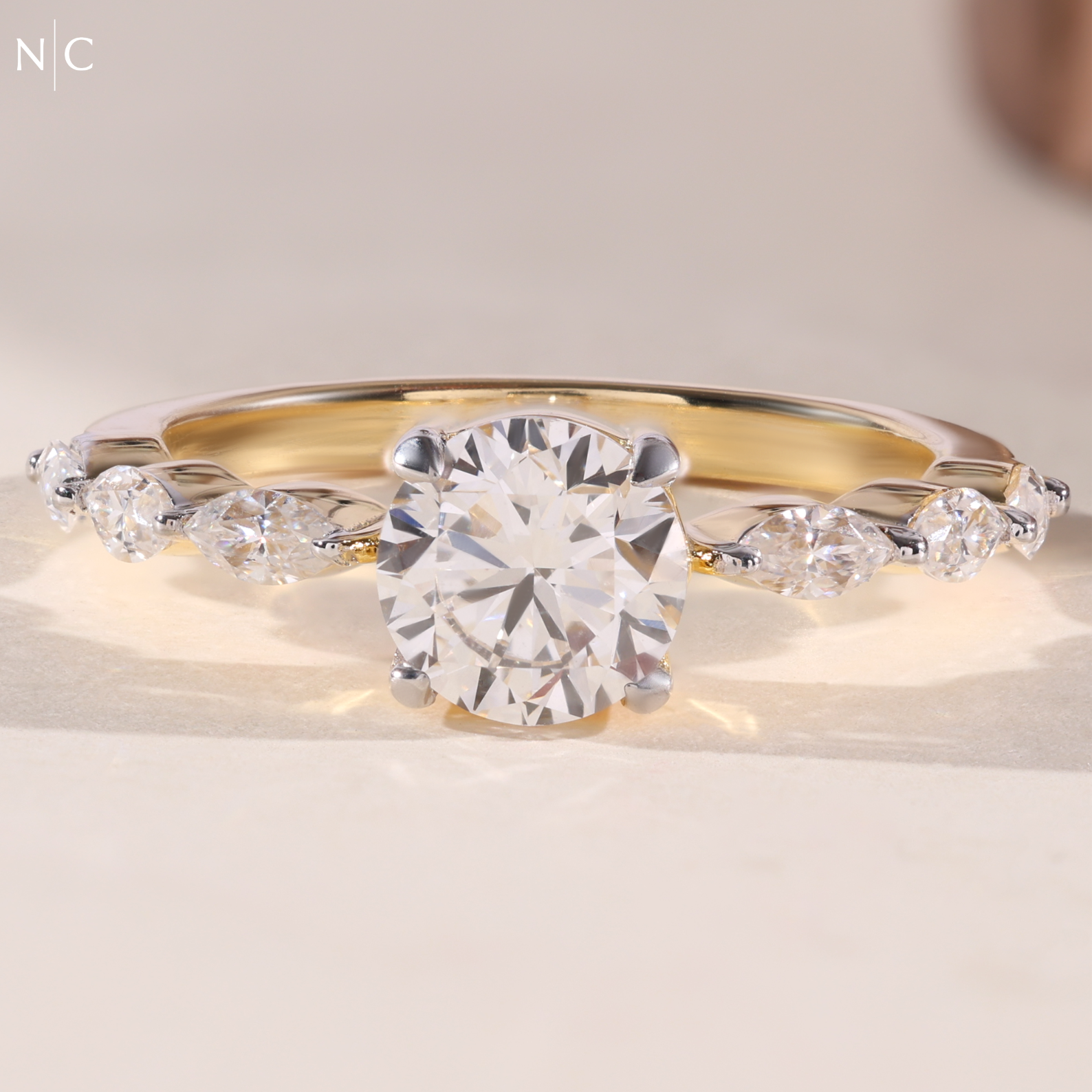 Round Cut Solitaire Engagement Ring