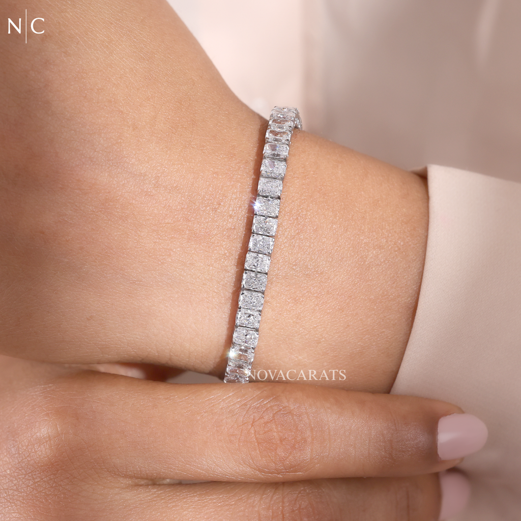 Radiant Cut Diamond Tennis Bracelet