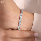 Radiant Cut Diamond Tennis Bracelet