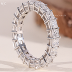 Classic Princess Cut Eternity Ring