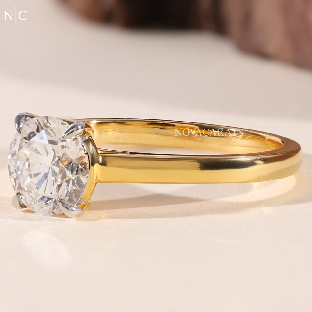 Round Cut Solitaire Engagement Ring