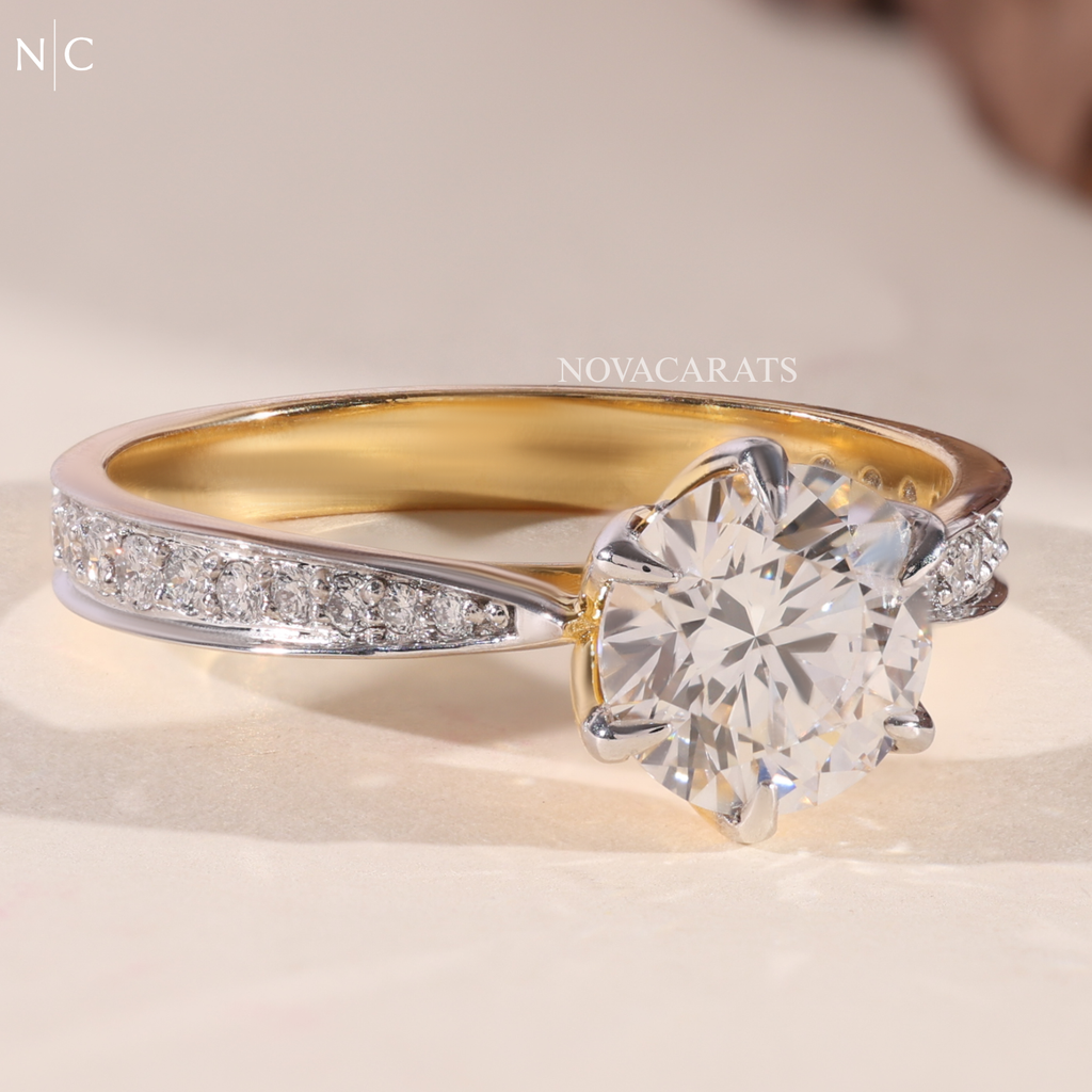 Round Cut Solitaire Engagement Ring