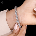 Radiant Cut Diamond Tennis Bracelet