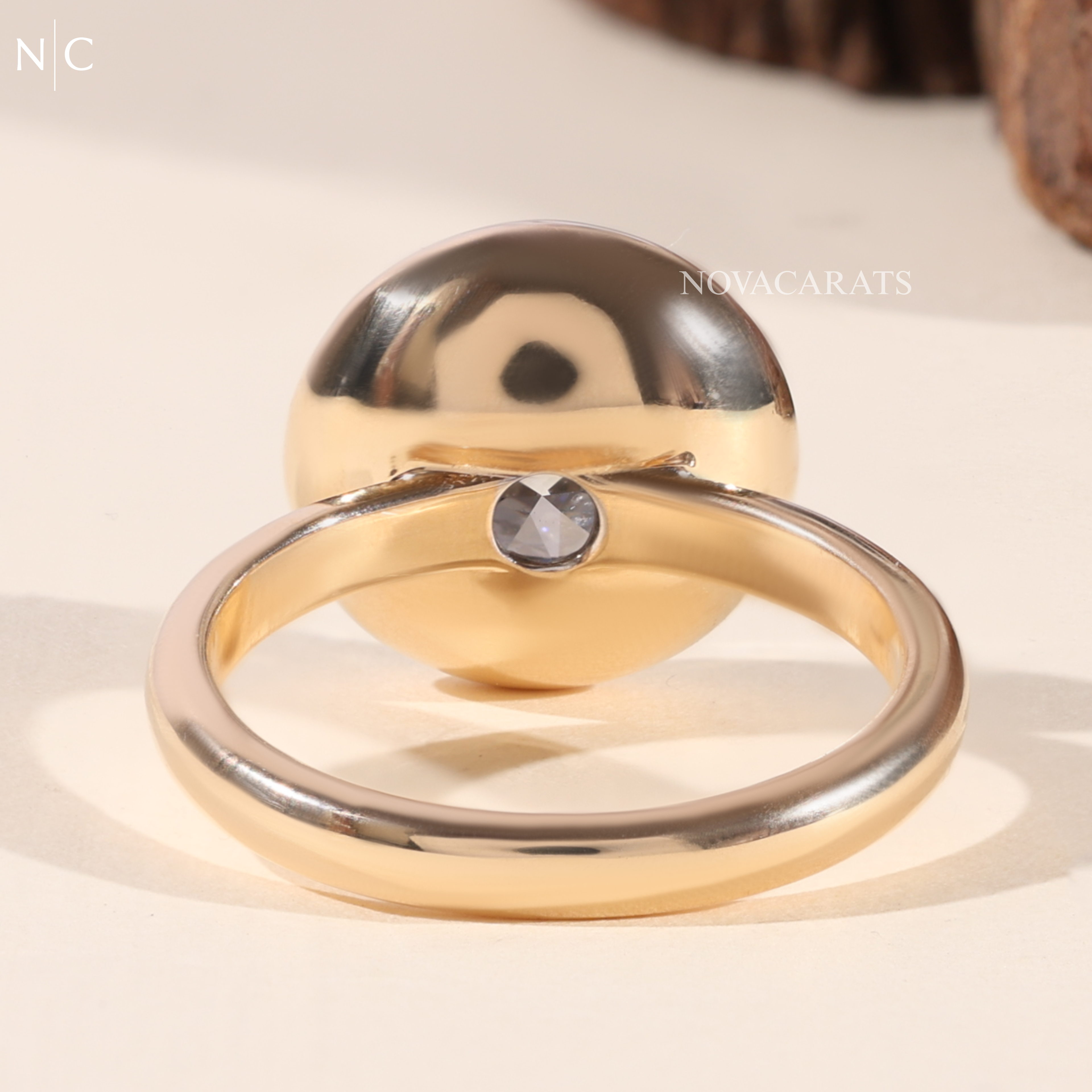 Round Cut Lab Grown Diamond Halo Ring