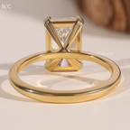 Radiant Cut Solitaire Engagement Ring