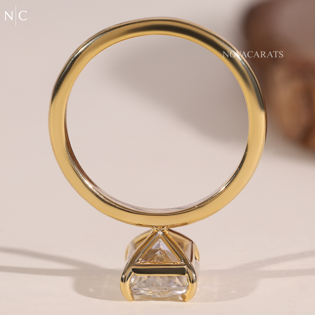 Radiant Cut Solitaire Engagement Ring