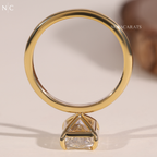 Radiant Cut Solitaire Engagement Ring