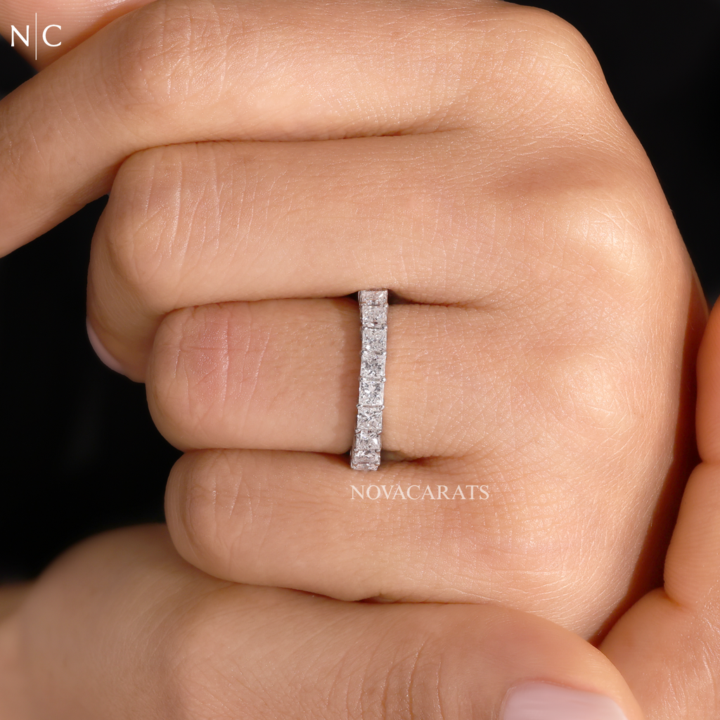 Classic Princess Cut Eternity Ring