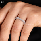 Classic Princess Cut Eternity Ring