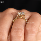 Round Cut Solitaire Engagement Ring