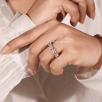 Floral Marquise Full Eternity Ring