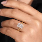 Radiant Cut Solitaire Engagement Ring