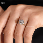 Round Cut Solitaire Engagement Ring