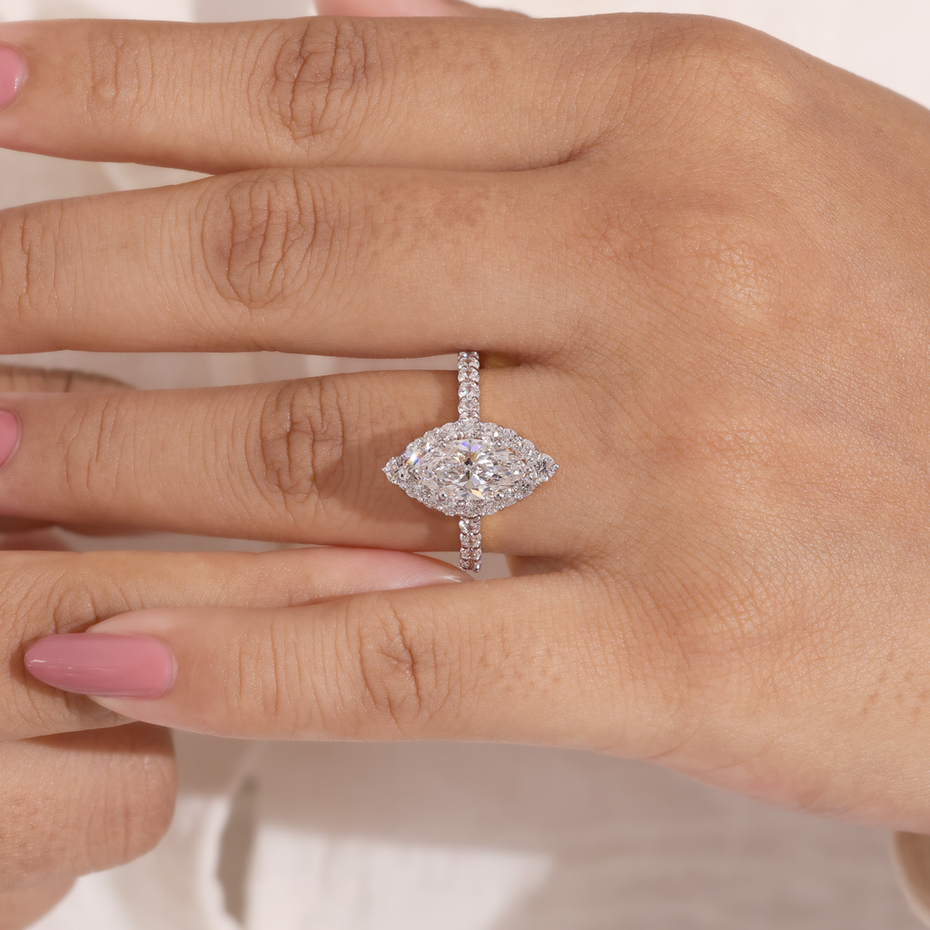 Engagement Ring In Muse Setting 4- NCR0047