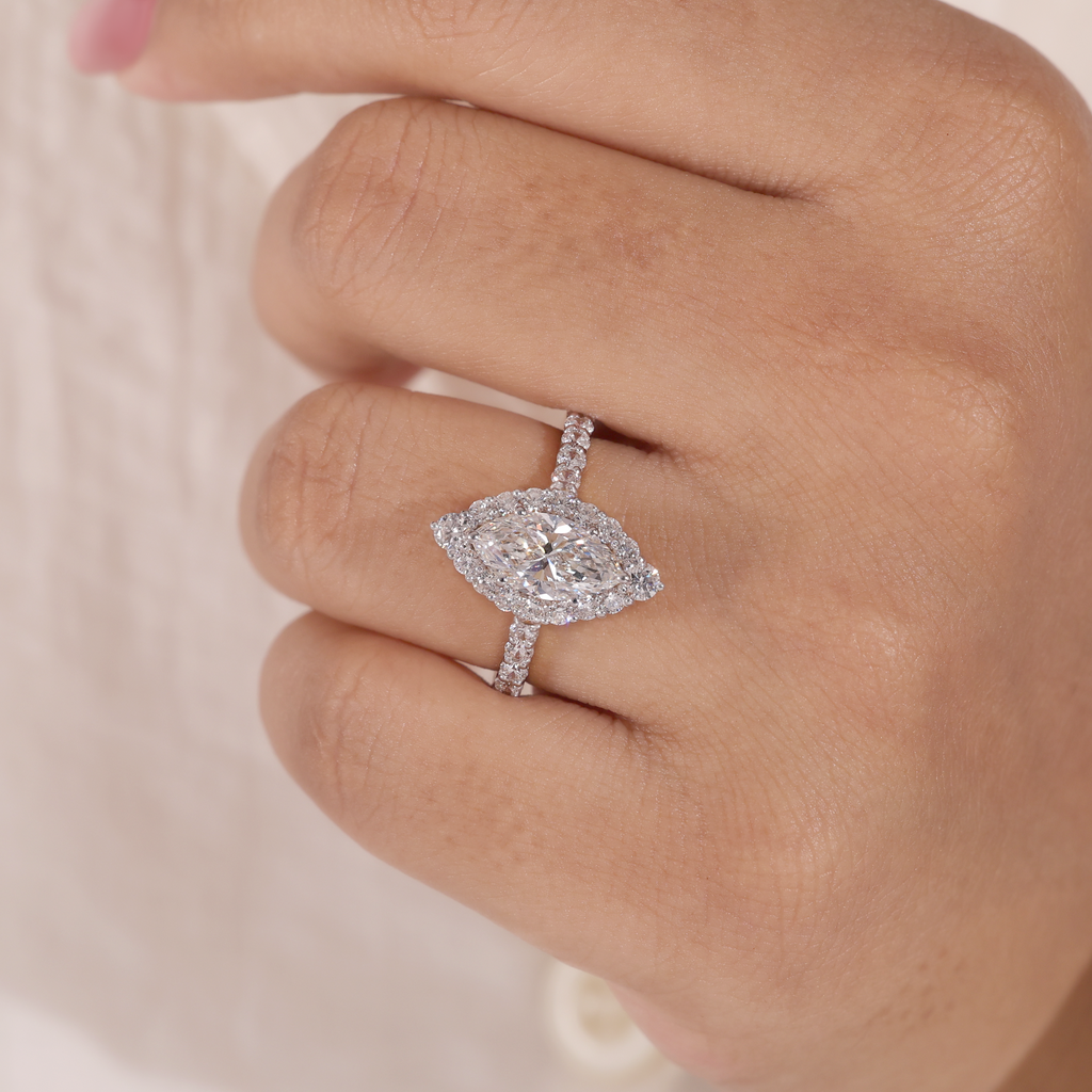 Engagement Ring In Muse Setting 4- NCR0047