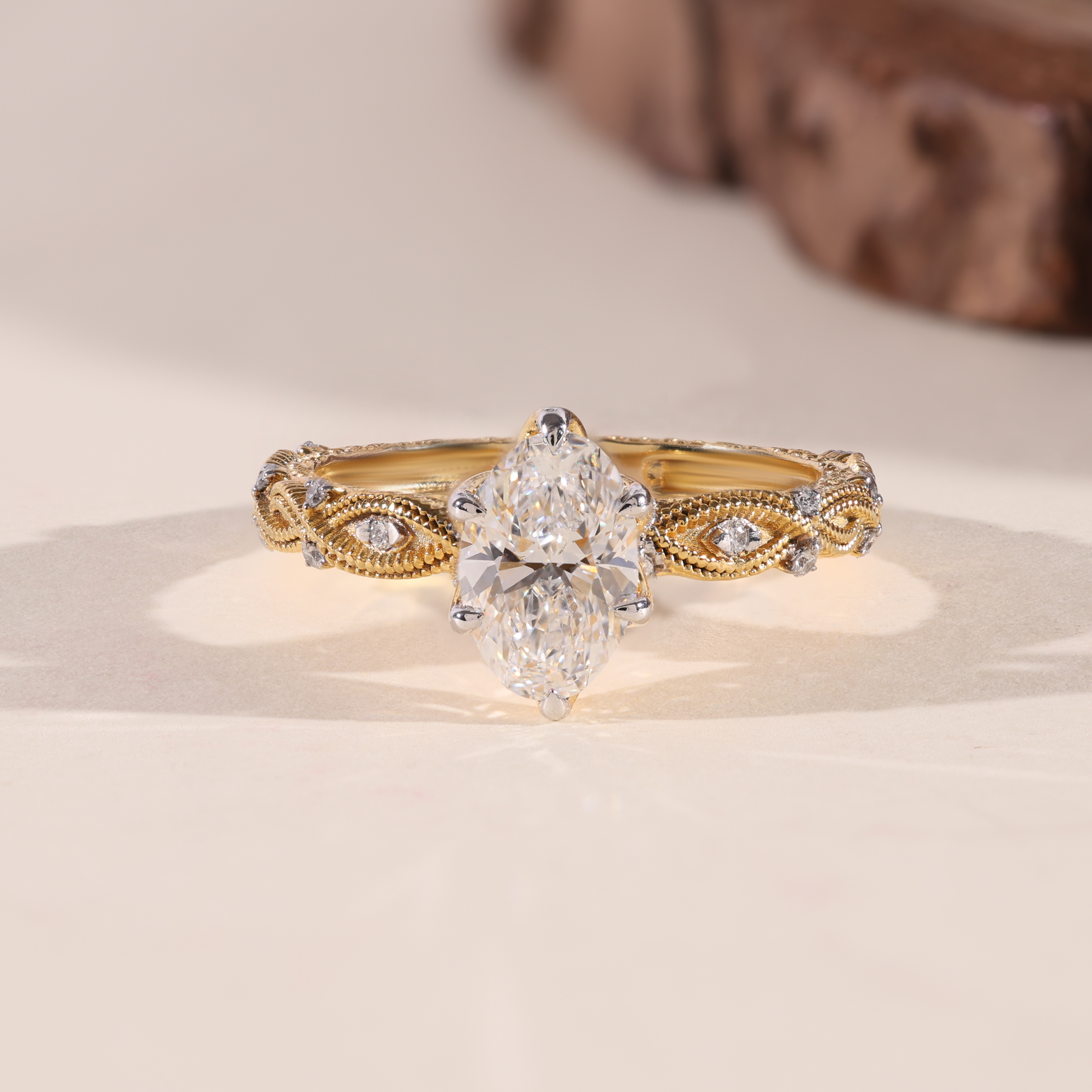 Engagement Ring In Muse Setting 25 - NCR0024