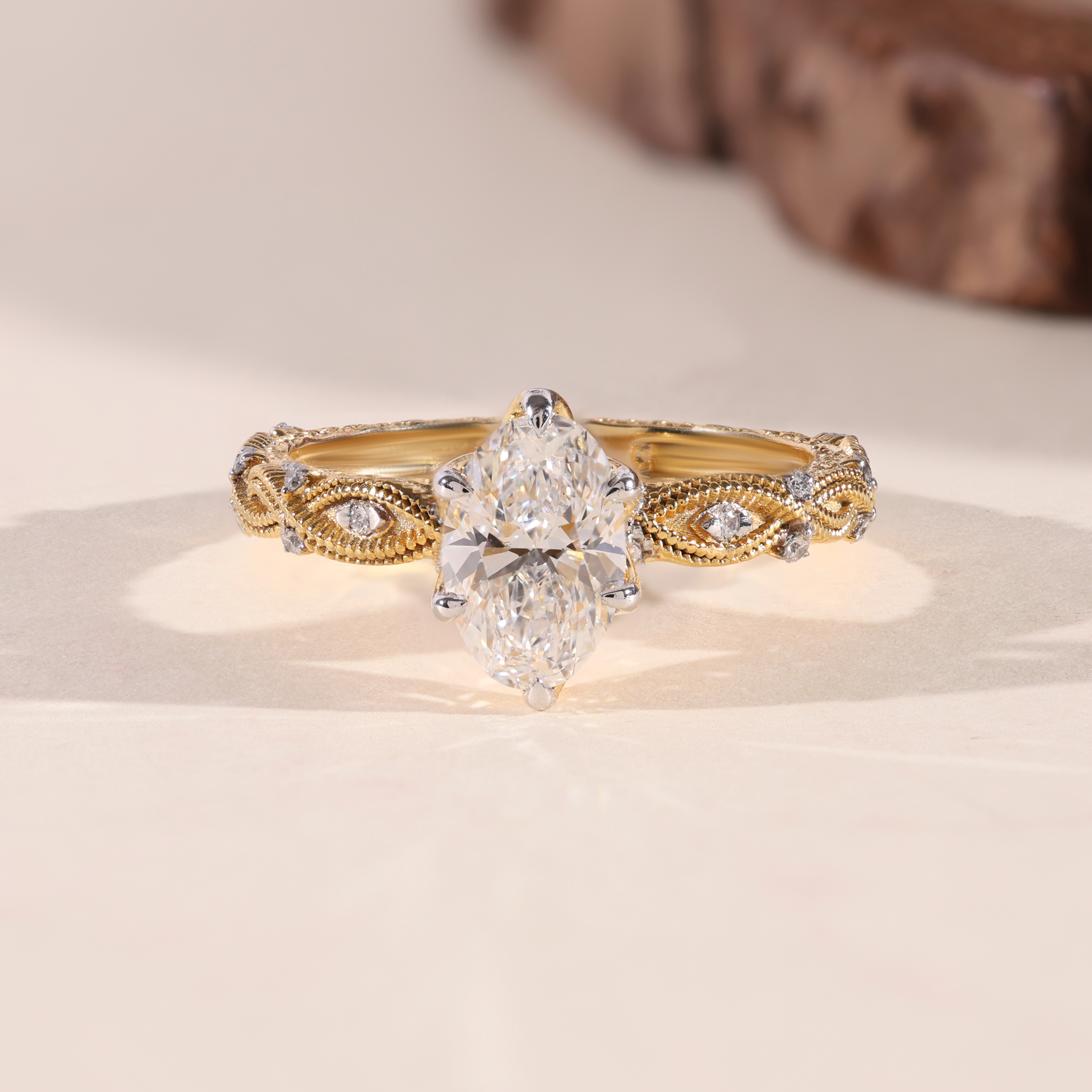 Engagement Ring In Muse Setting 25 - NCR0024