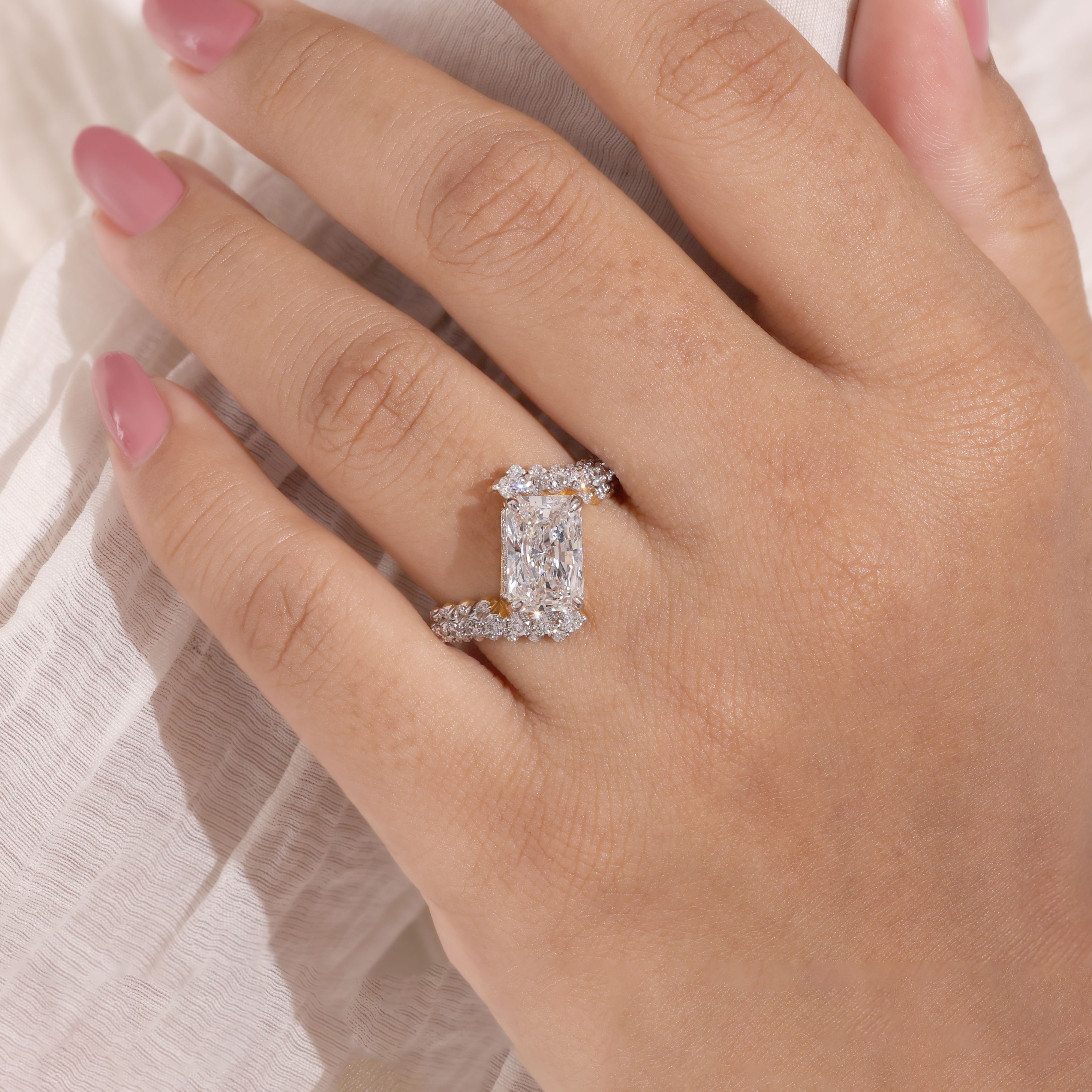 Engagement Ring In Muse Setting 3 - NCR0048