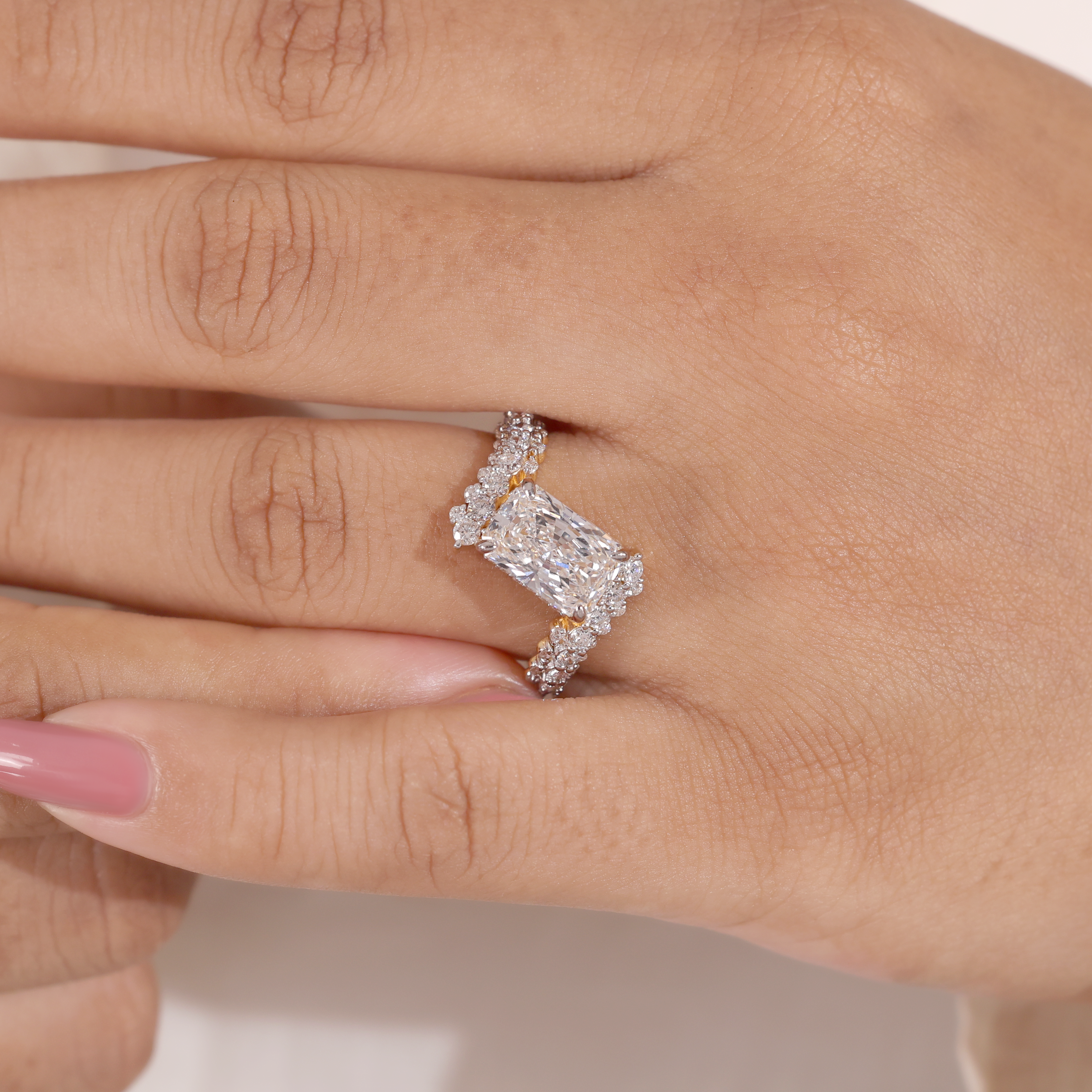 Engagement Ring In Muse Setting 3 - NCR0048