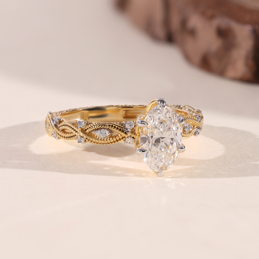 Engagement Ring In Muse Setting 25 - NCR0024