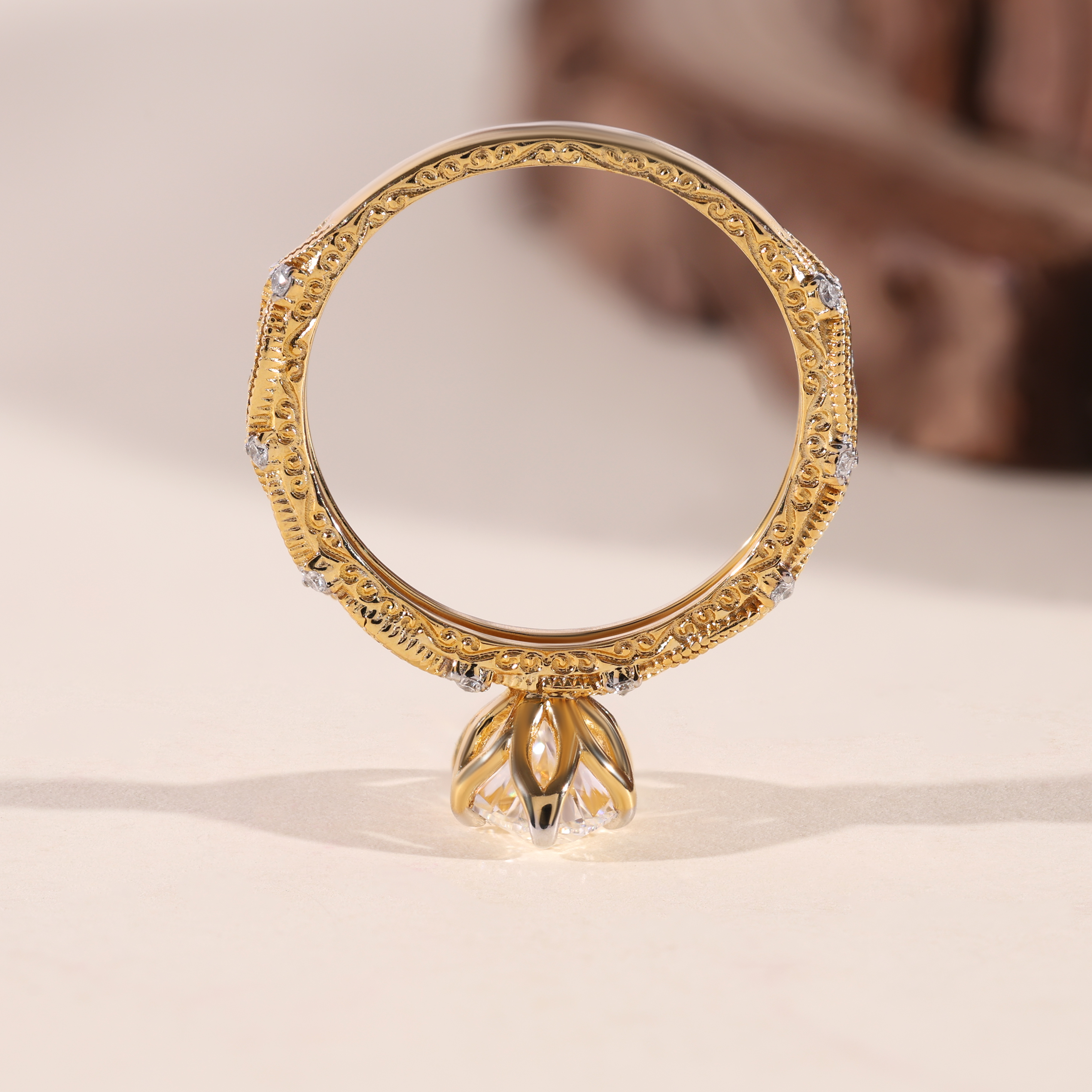 Engagement Ring In Muse Setting 25 - NCR0024