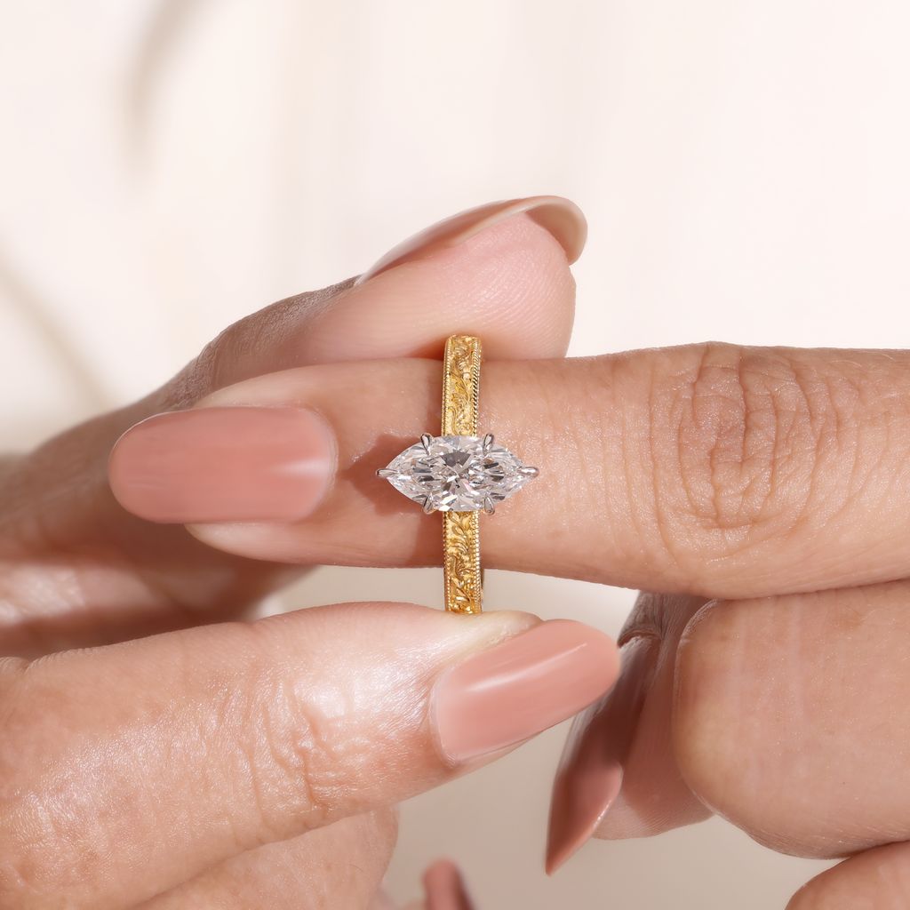 Engagement Ring In Muse Setting 28 - NCR0021