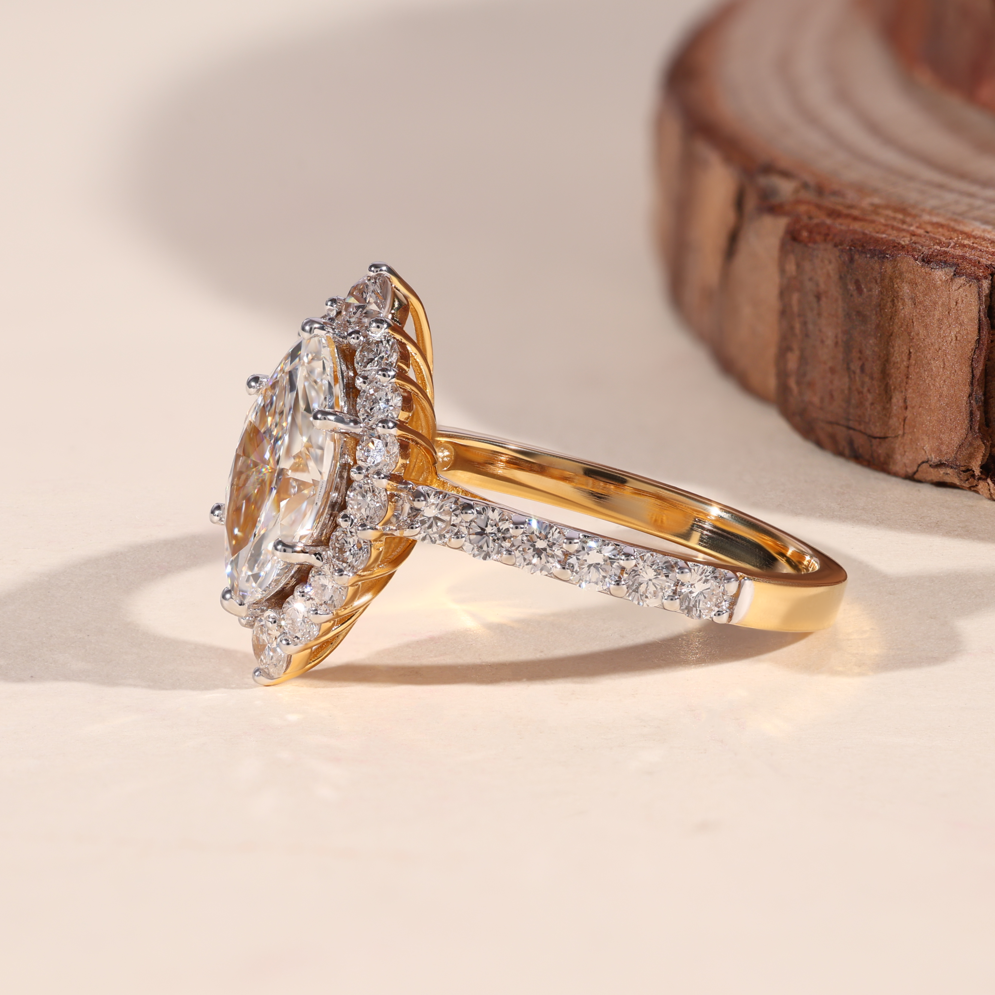 Engagement Ring In Muse Setting 4- NCR0047