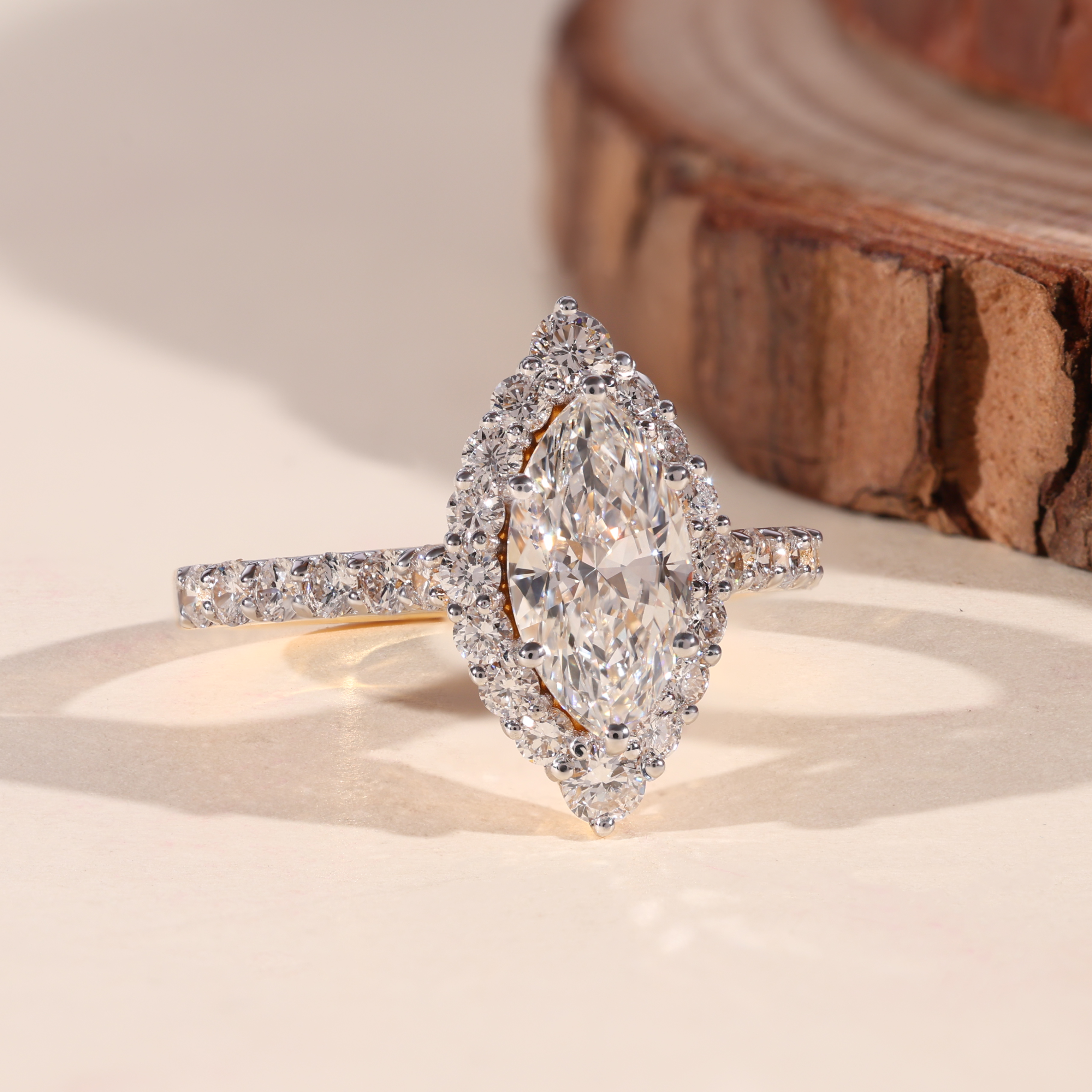 Engagement Ring In Muse Setting 4- NCR0047
