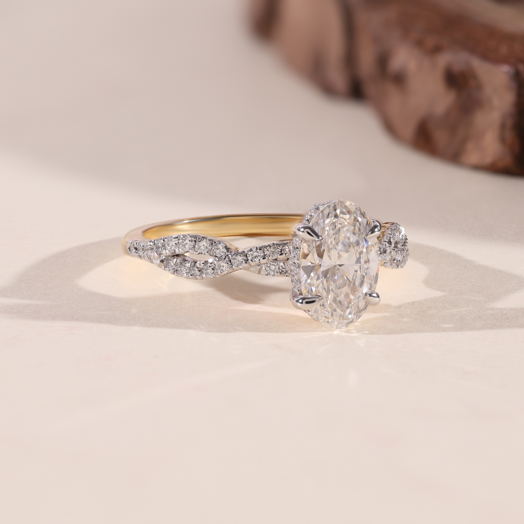 Engagement Ring In Muse Setting 24 - NCR0025