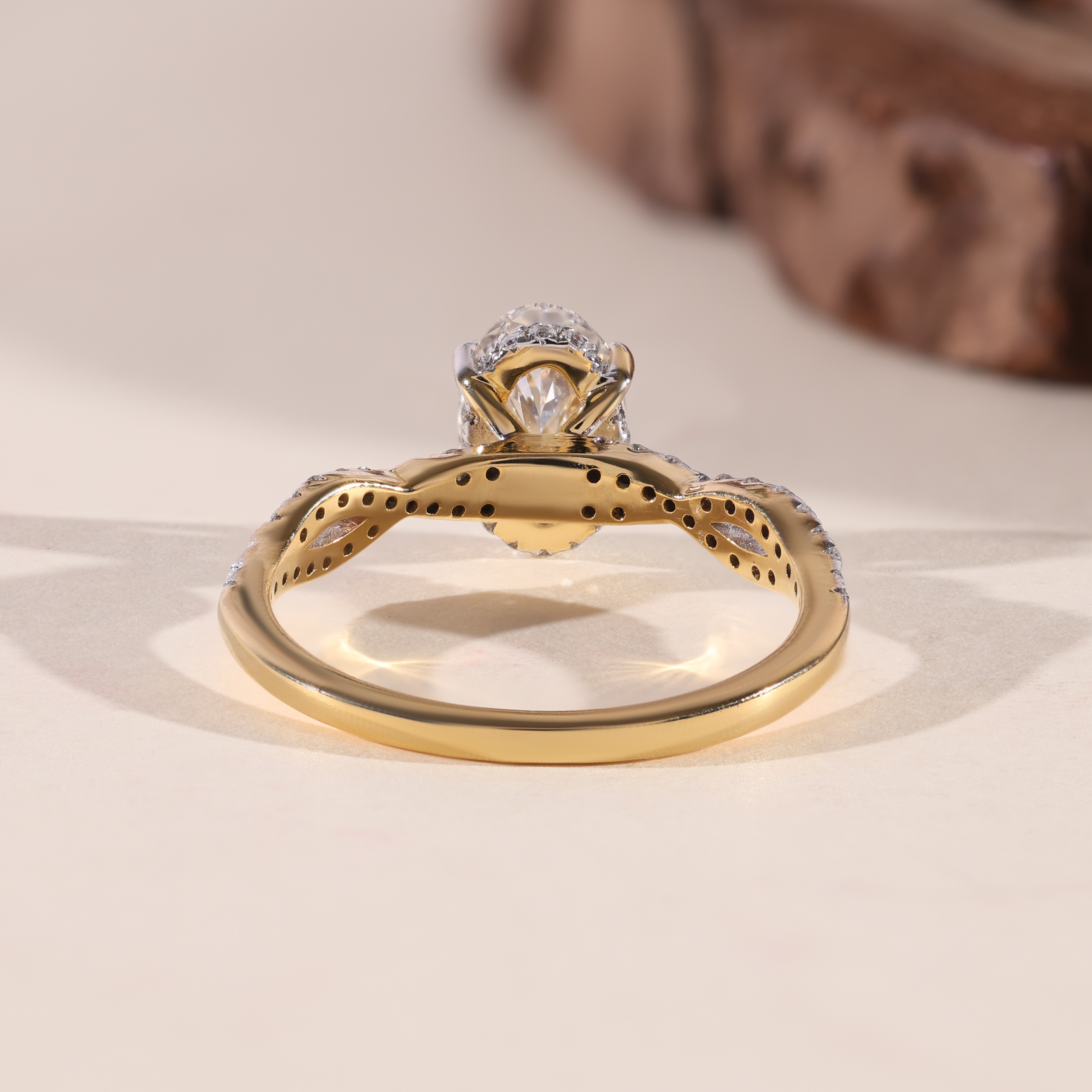 Engagement Ring In Muse Setting 24 - NCR0025