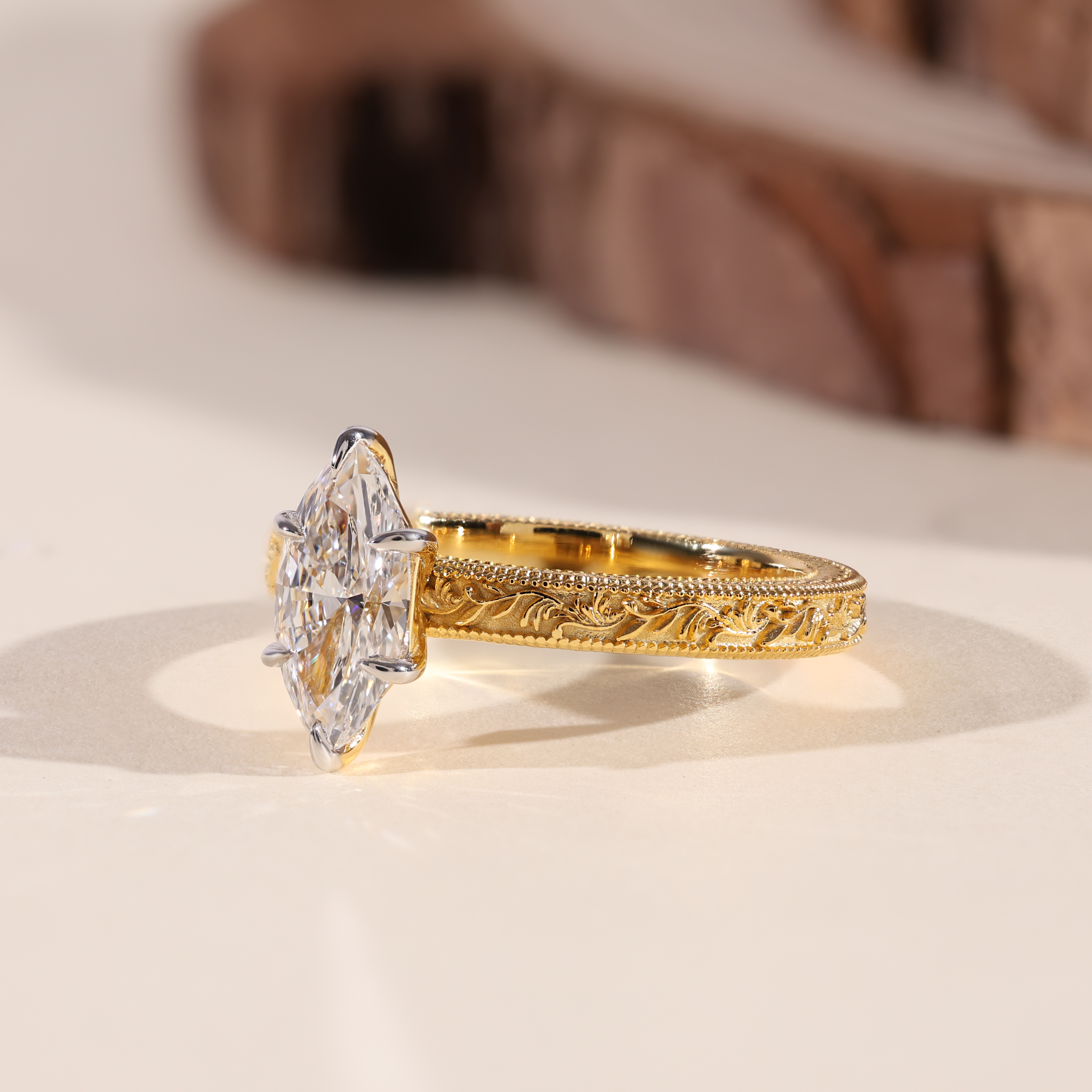 Engagement Ring In Muse Setting 28 - NCR0021