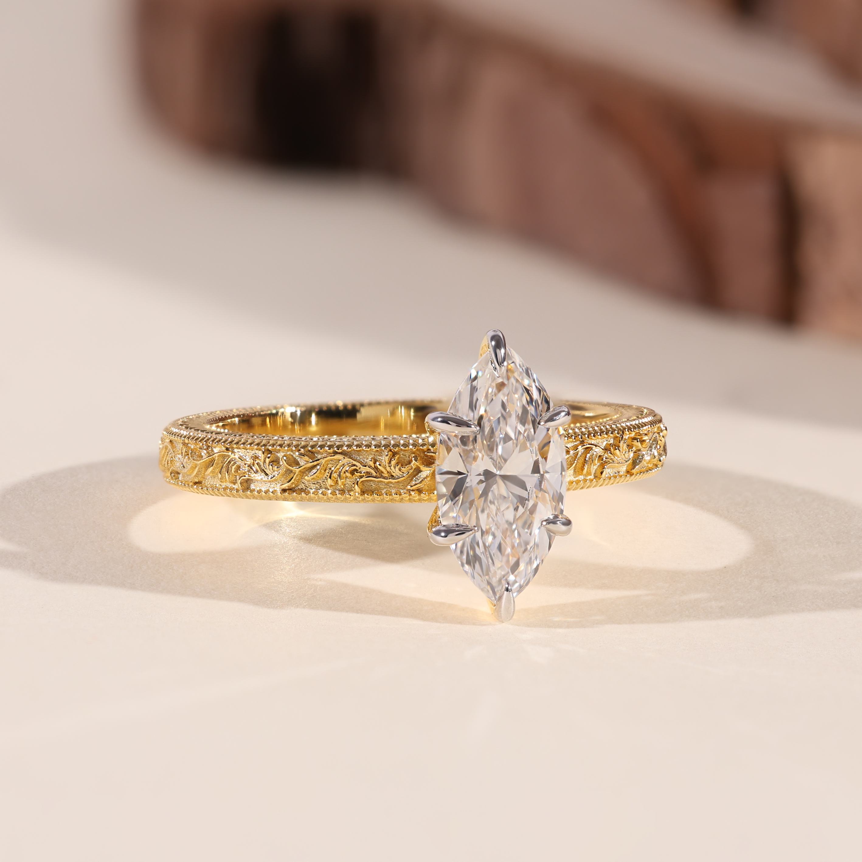 Engagement Ring In Muse Setting 28 - NCR0021