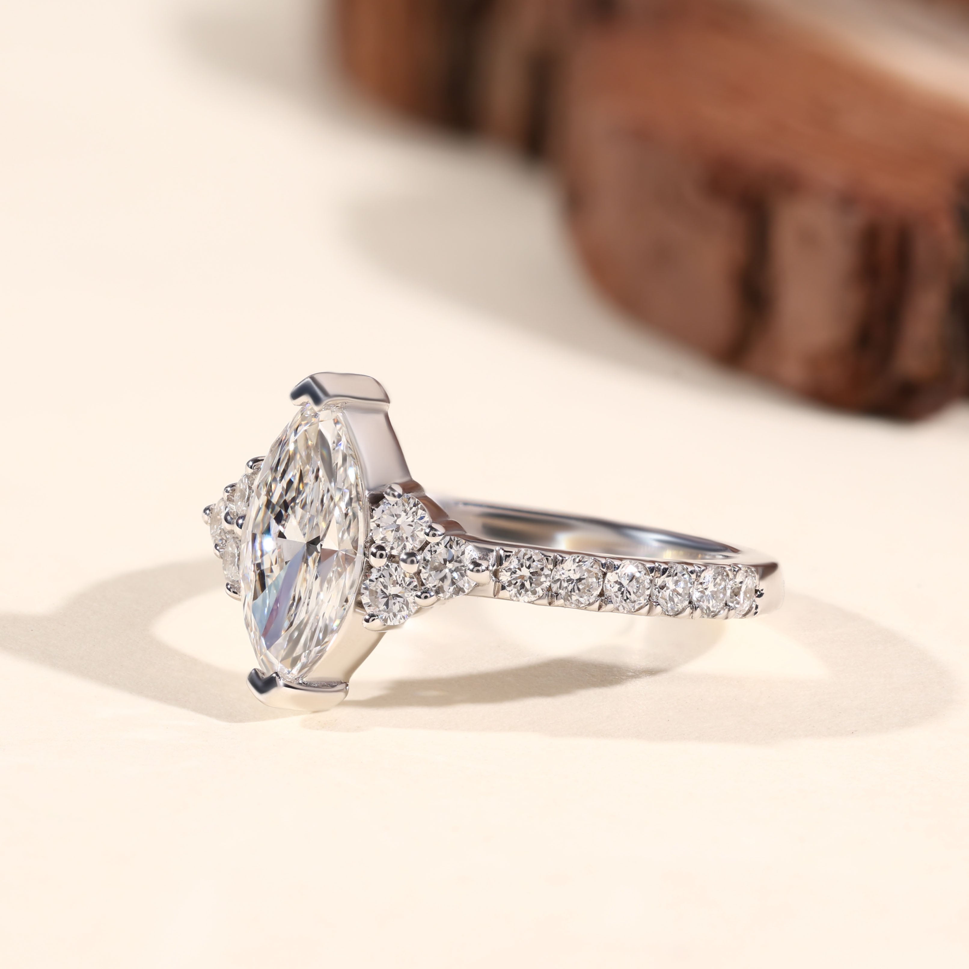 Engagement Ring In Muse Setting 34 - NCR0008